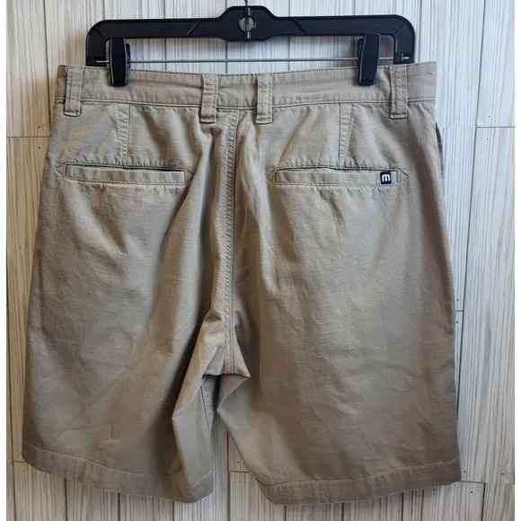 Travis Mathews Men's Shorts, Khaki, Size 32 - Picture 3 of 8
